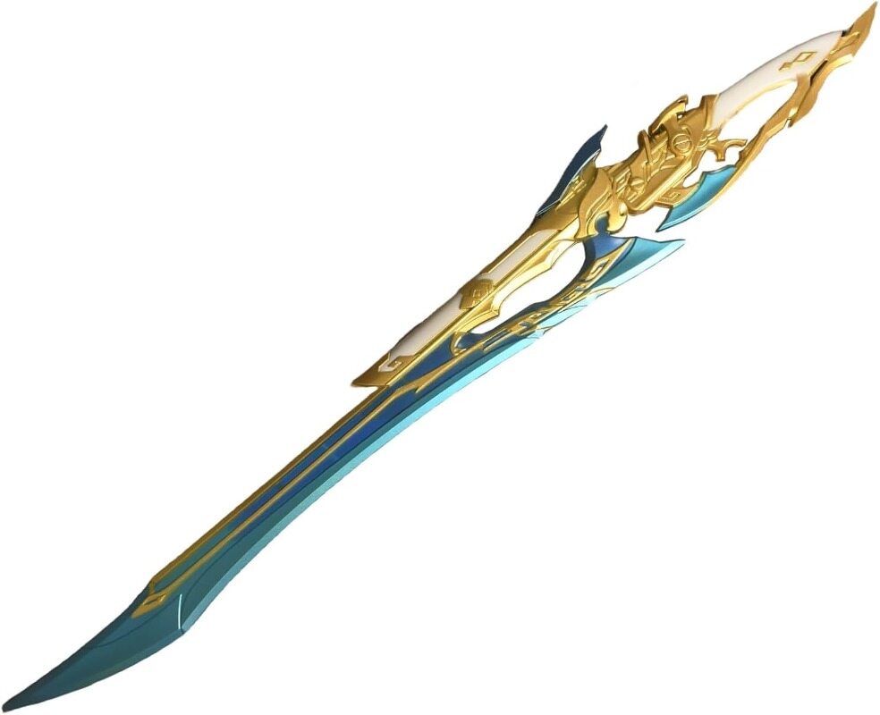 Azuiblc 崩壊スターレイル ファイノン 剣 PU製110cm 金銀塗装 立体造型