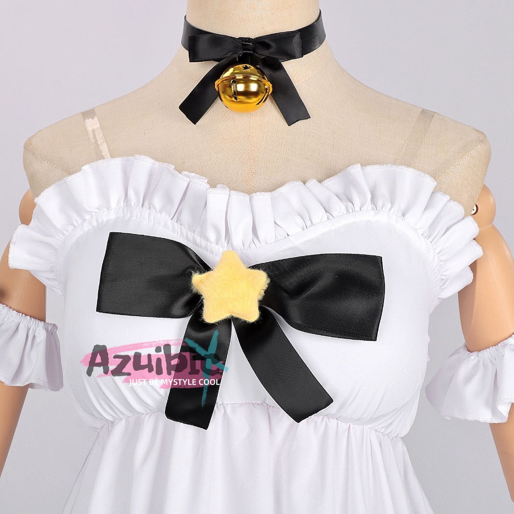 Azuiblc　NTE ナナリ ネバエバ  猛虎  コスプレ衣装　ドレス　帽子＋手袋付　ワンピース　ハロウィン　舞台服