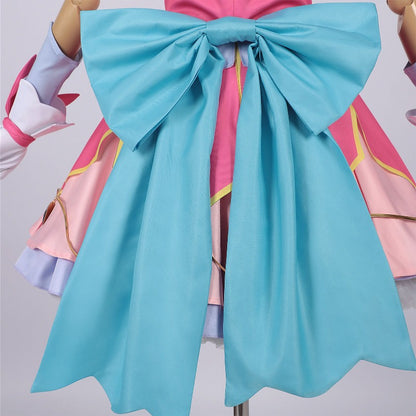 Azuiblc　名探偵プリキュア！明智 あんな  森亜 るるか　小林 みくる　コスプレ衣装　ドレス　舞台服　コスチューム