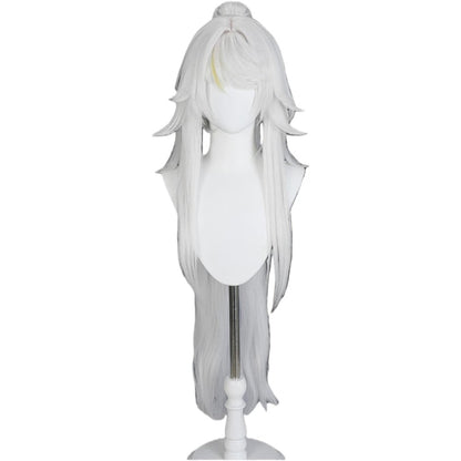 【Azuiblc】原神 リンネア コスプレ ウィッグ ピンク 水色 グラデーション ハーフツイン ネット付き 耐熱 かつら 鬘 コスプレ道具 小物