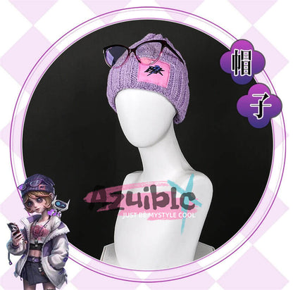 Azuiblc  IdentityV   BLK戦隊のチーム  機械技師 コスプレ衣装　BLK.TRACY 　コスチューム　 第五人格  IDVES 　イベント　帽子＋眼鏡付　Azf16 - Azuiblc