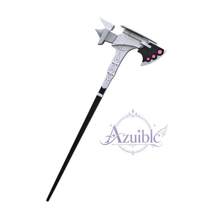 Azuiblc ゼンゼロ クラレッタ コスプレ道具｜全長140cm・PU製戦斧 ハロウィン　舞台対応
