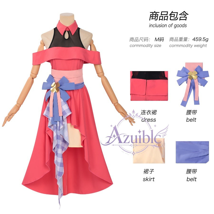 Azuiblc SPY×FAMILY ヨル＆アーニャ コスプレ衣装｜コラボ風ワンピース コスチューム