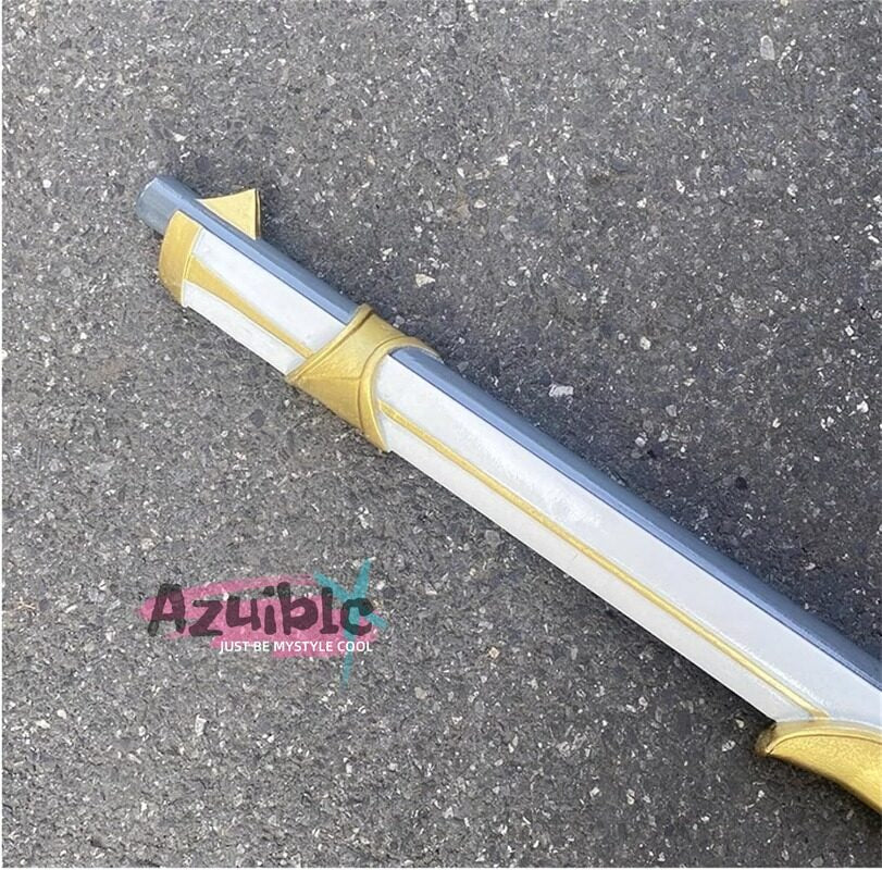 Azuiblc 原神  静水流転の輝き 片手剣 フリーナ 水神 100CM 武器 PU製 剣 刀 武器 コスプレ道具 Cosplay 道具 コスプレグッズ コレクション グッズ コスプレ小物 cosplayAzd19 - Azuiblc