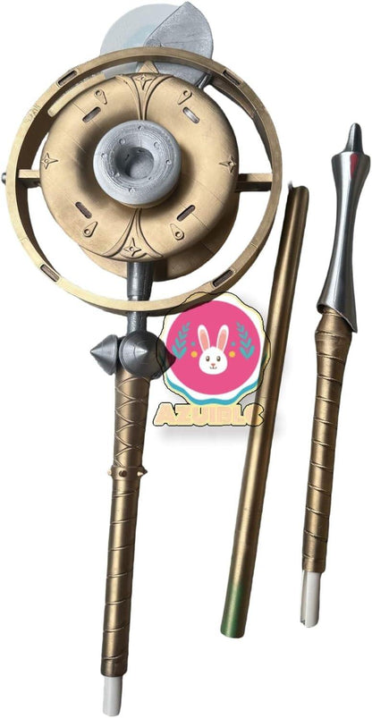 Azuiblc  ゼンレスゾーンゼロ アストラ・ヤオ マイク コスプレ道具  武器 PLA製 3Dプリント コスプレ ゼンゼロ Cosplay 道具 グッズ コスプレ小物 - Azuiblc