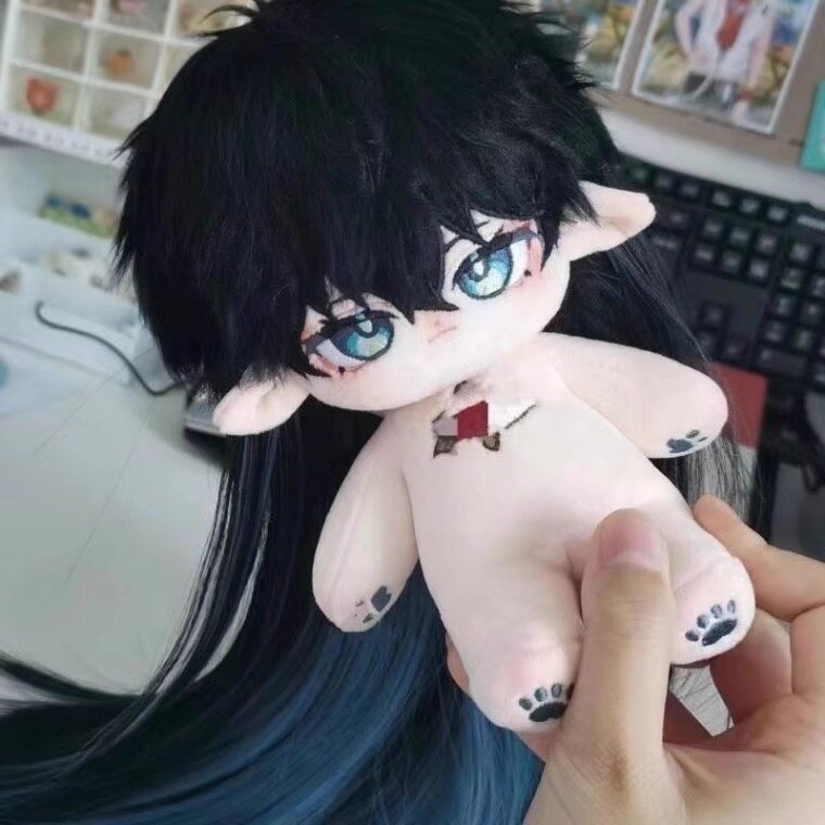 Azuiblc　崩壊スターレイル　飲月　ぬいぐるみ　20cm　いんげつ　コスプレ　ドール 綿人形　ふわふわ　プレゼント　同人印象グッズ - Azuiblc