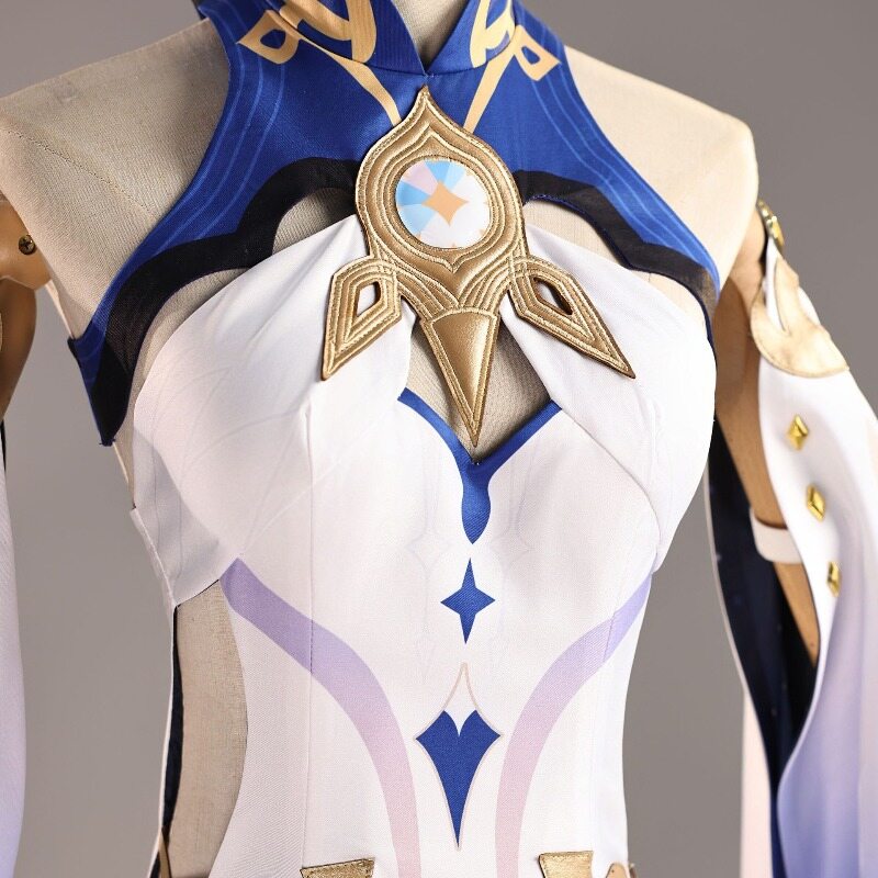 Azuiblc Genshin Istaroth Regent of Time Cosplay Costume, Regent of