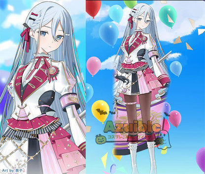 Azuiblc　プロジェクトセカイ 宵崎奏 コスプレ衣装　ワンピース　  MORE MORE JUMP よいさきかなで   25時、ナイトコードで　仮装　舞台服　演出服 - Azuiblc