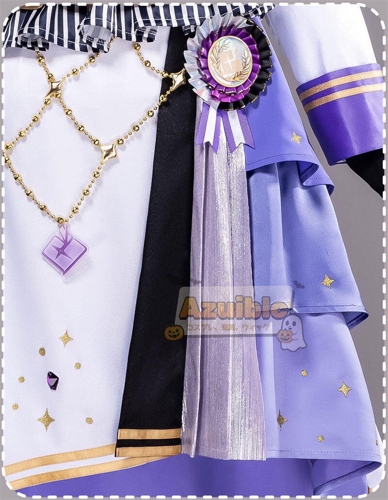 Azuiblc　プロジェクトセカイ 朝比奈まふゆ　コスプレ衣装　演出服　舞台服　ライブ服　コスチューム　	宮益坂女子学園　25時、ナイトコードで - Azuiblc