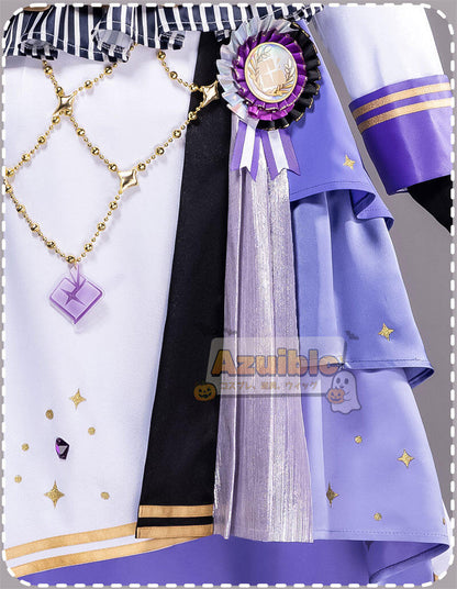 Azuiblc　プロジェクトセカイ 朝比奈まふゆ　コスプレ衣装　演出服　舞台服　ライブ服　コスチューム　	宮益坂女子学園　25時、ナイトコードで - Azuiblc