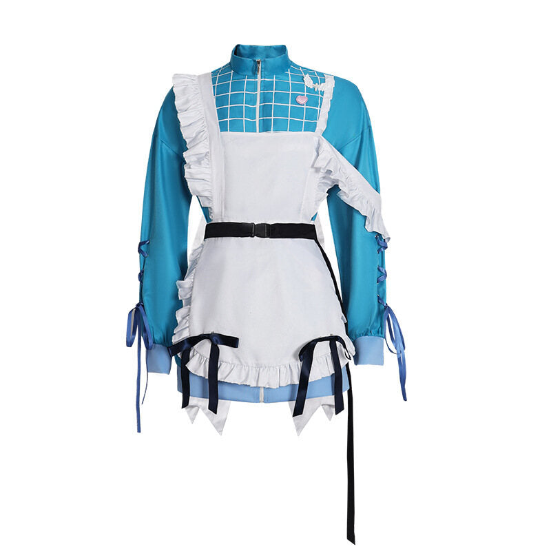 Azuiblc　様ちゅ～ず! センセー女の子似合ってるよっ!　白鳩いのり　コスプレ衣装　ワンピース　仮装 - Azuiblc
