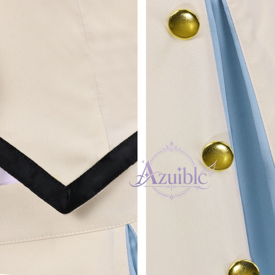 Azuiblc ブチ切れ令嬢 エリザベート・レイストン Elizabeth Leiston コスプレ衣装｜復古ロングドレス