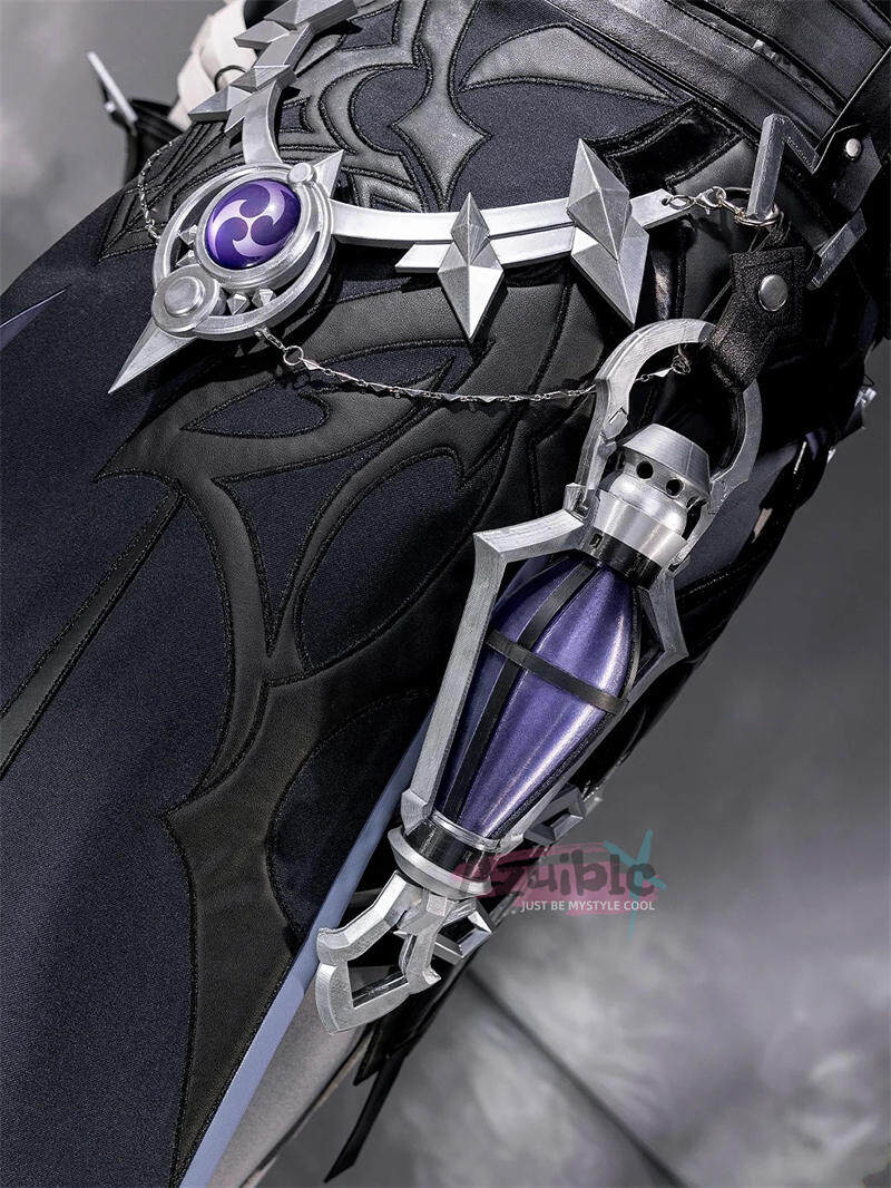 Azuiblc 原神　 Flins フリンズ　コスプレ衣装  ナドクライ　学園祭　イベント　ライトキーパー　ウィッグ+シューズ+武器追加可能　Halloween　cosplay - Azuiblc