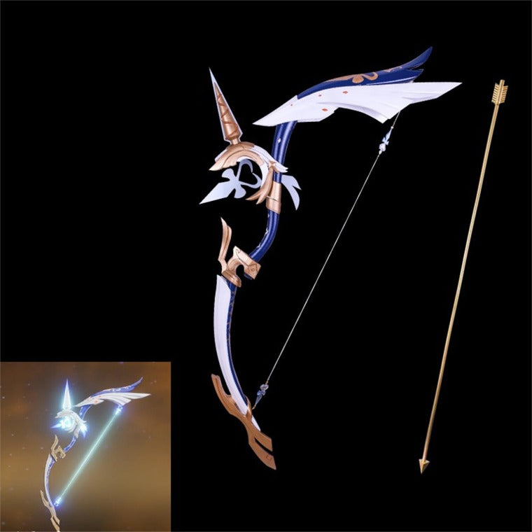 Azuiblc原神 アモスの弓 コスプレ道具  甘雨  矢1点贈り 弓矢 PVC製 刀 剣 武器  げんしん Cosplay   110cm グッズ コスプレ小物 - Azuiblc