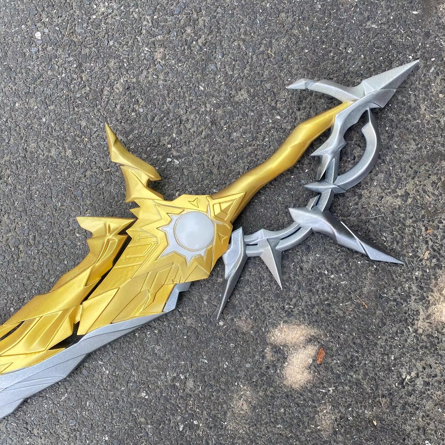 Azuiblc 崩壊スターレイル ファイノン 剣 PU製110cm 金銀塗装 立体造型