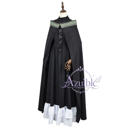 Azuiblc とんがり帽子のアトリエ ココ コスプレ衣装｜黒ワンピース コスチューム
