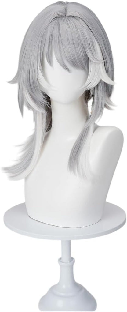 Azuiblc 崩壊  スターレイル アナイクス コスプレ ウィッグ 緑 グリーン ロング ネット付き 耐熱  かつら 鬘 WIG ショート コスプレ道具 Azw006 Azuiblc