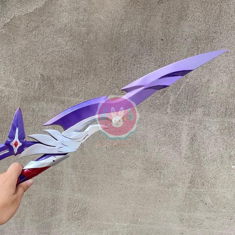 Azuiblc　崩壊スターレイル 丹恒の槍 撃雲 195CM 武器 PU製 3パーツ分ける 剣 刀 武器 コスプレ道具 Cosplay コレクション グッズ コスプレ小物 - Azuiblc
