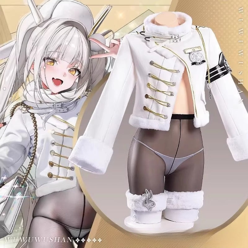 Azuiblc　勝利の女神ニケ　ブラン　コスプレ衣装　コスチューム　NIKKE　イベント　帽子付