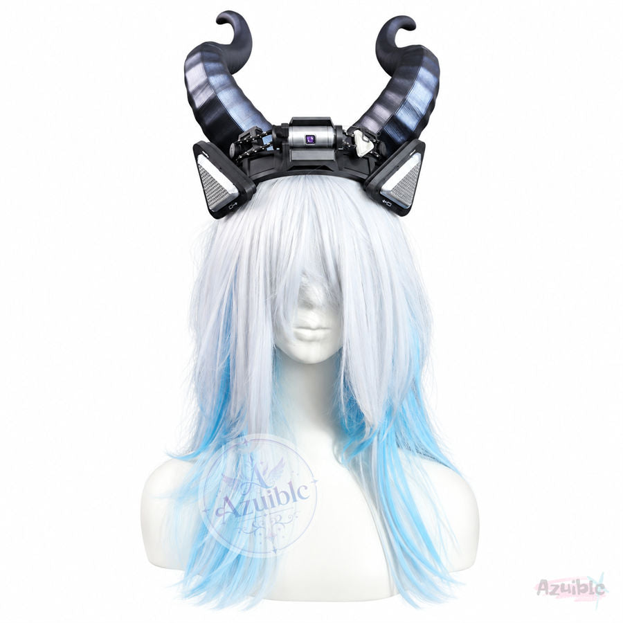 Azuiblc アークナイツ：エンドフィールド ティフォロス コスプレ角｜約28cm カチューシャ式 PLA製