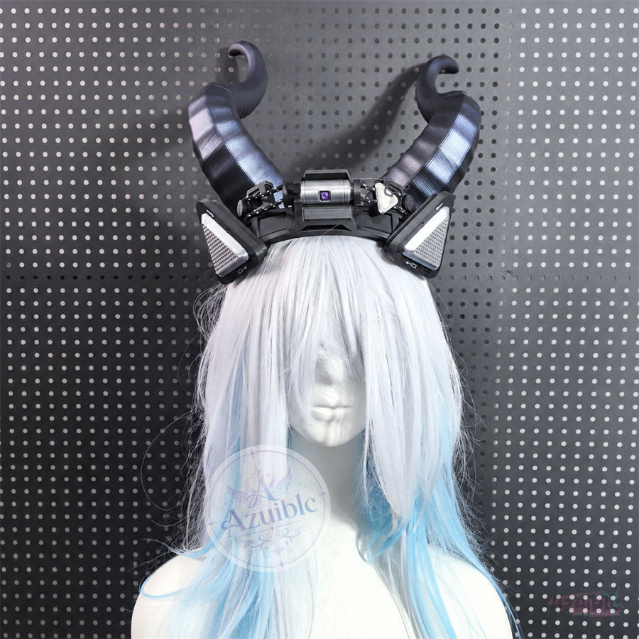 Azuiblc アークナイツ：エンドフィールド ティフォロス コスプレ角｜約28cm カチューシャ式 PLA製