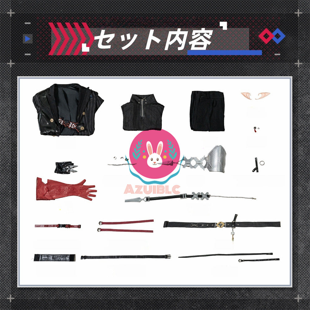 [Azuiblc] Endfield Camille Arno Cosplay Costume 3D Printed Outfit Set - Wig Available