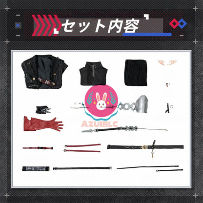 [Azuiblc] Endfield Camille Arno Cosplay Costume 3D Printed Outfit Set - Wig Available