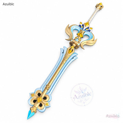 Azuiblc 原神 サンドローネ 超越の鍵 コスプレ武器 135cm｜3D PLA製 両手剣 分割可能デザイン