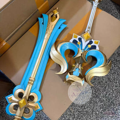Azuiblc 原神 サンドローネ 超越の鍵 コスプレ武器 135cm｜3D PLA製 両手剣 分割可能デザイン