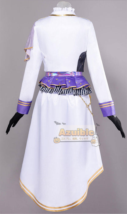 Azuiblc　プロジェクトセカイ 朝比奈まふゆ　コスプレ衣装　演出服　舞台服　ライブ服　コスチューム　	宮益坂女子学園　25時、ナイトコードで - Azuiblc