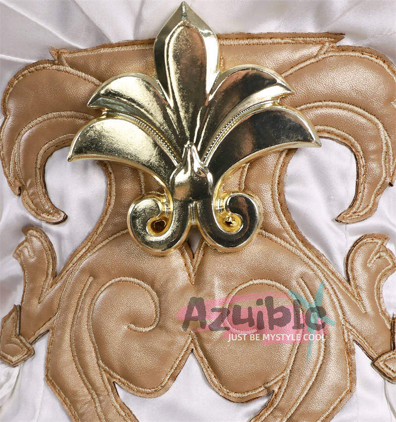 Azuiblc 崩壊スターレイル アグライア ワンピース　金属パーツ　黄金裔　オンパロス/オクヘイマ　ウィッグ+サンダル+剣モデル追加対応　コスチューム　衣装 - Azuiblc