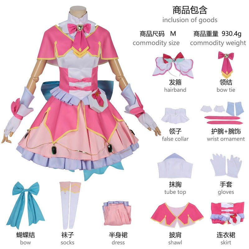Azuiblc　名探偵プリキュア！明智 あんな  森亜 るるか　小林 みくる　コスプレ衣装　ドレス　舞台服　コスチューム