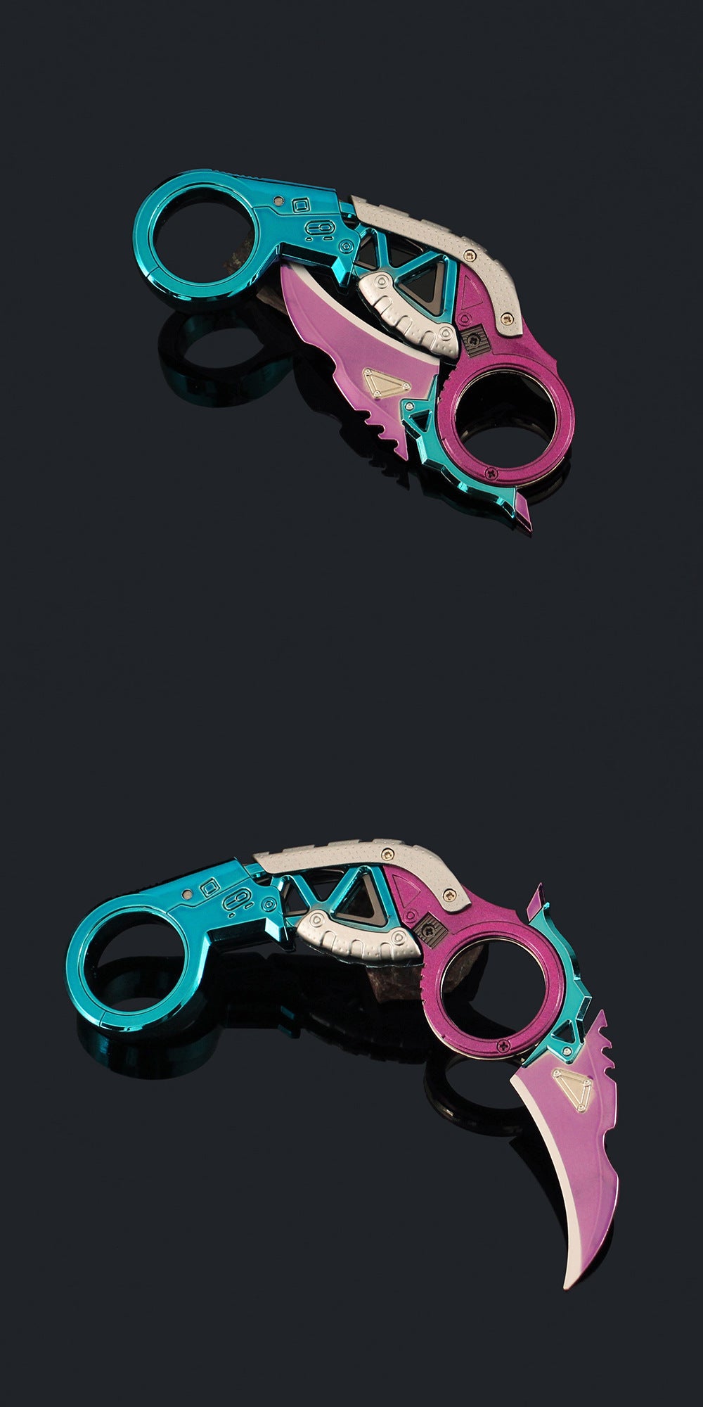 Azuiblc APEX ラプターズクロー 18cm カラムビット スパレジェ 武器モデル 実物化 武器ファン向け プレゼント お礼 武器 装備品 工芸品 塗装済み完成品武器モデル - Azuiblc