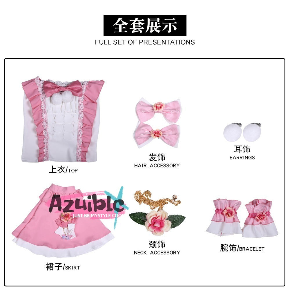 Azuiblc アイカツ！デザインマート　虹野ゆめ 　コスプレ衣装 仮装 コスチューム 舞台服