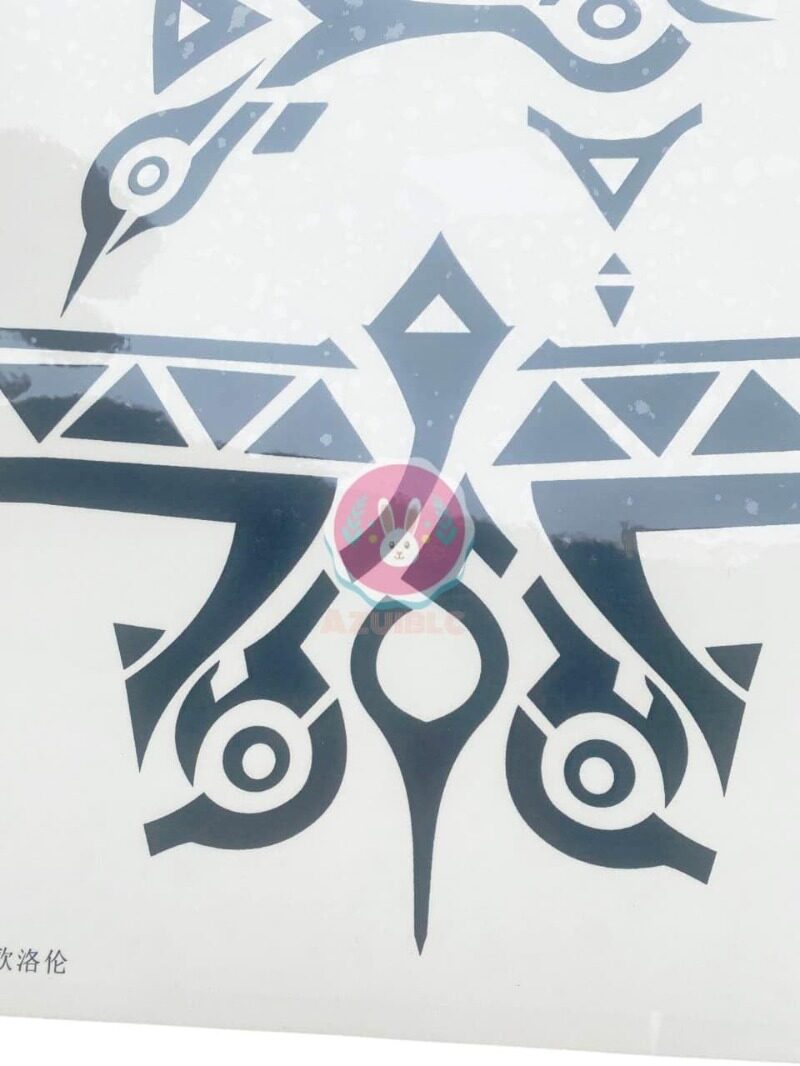 Azuiblc  原神 タトゥーシール 凝光 紗の幽蘭 コスプレ 小物 原神 太もも ボディーシール セット グッズ 人気 おしゃれ 飾り ファッション ハロウィン イベント 装備品 - Azuiblc