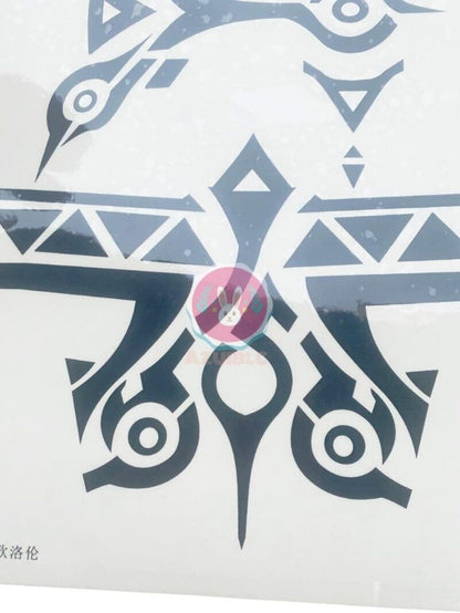 Azuiblc  原神 タトゥーシール 凝光 紗の幽蘭 コスプレ 小物 原神 太もも ボディーシール セット グッズ 人気 おしゃれ 飾り ファッション ハロウィン イベント 装備品 - Azuiblc