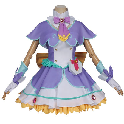 Azuiblc　名探偵プリキュア！明智 あんな  森亜 るるか　小林 みくる　コスプレ衣装　ドレス　舞台服　コスチューム