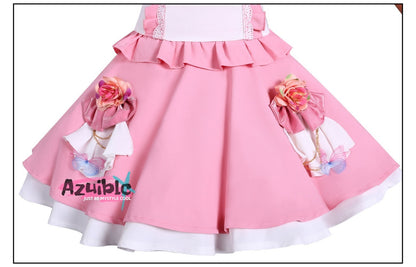 Azuiblc アイカツ！デザインマート　虹野ゆめ 　コスプレ衣装 仮装 コスチューム 舞台服