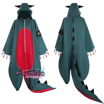 Azuiblc　ガチアクタ　ギータ　コスチューム　怪獣服　コスプレ衣装　イベント　舞台　ハロウィン　仮装