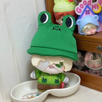 Azuiblc Identity V 第五人格 火災調査員 Florian Brand LEONARD 10cm ぬいぐるみ｜帽子着脱可