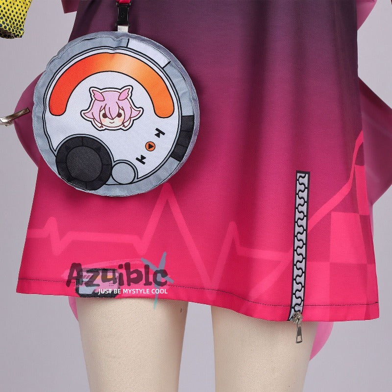 Azuiblc　NTE ネバエバ ハニア　コスプレ衣装　3dプリント印刷　イベント舞台　ハロウィン　ウィッグ追加対応
