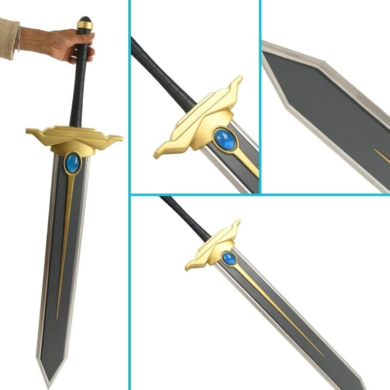 Azuiblc　葬送のフリーレン　勇者　ヒンメルコスプレ道具 　110CM 　Himmel　勇者の剣　武器 PU製　 剣 刀 武器 戦士 Cosplay 道具 コスプレ コレクション　 - Azuiblc