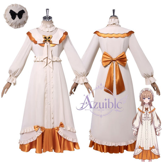 Azuiblc　原神 サンドローネ Sandrone パジャマVer. コスプレ衣装｜傀儡 Marionette レディースワンピース