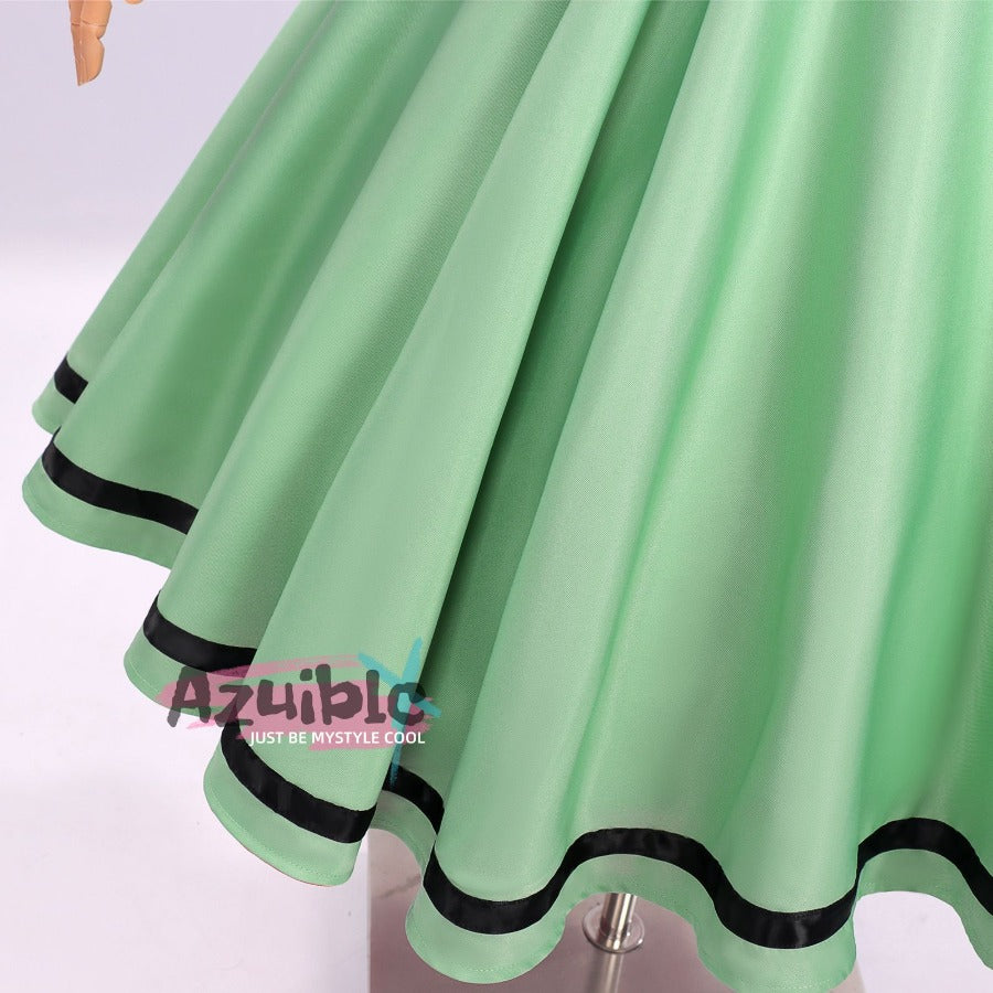 Azuiblc THE RIBBON HERO リボンヒーロー サファイア 　日常服　ワンピース　コスプレ衣装 コスチューム　舞台服　ハロウィン