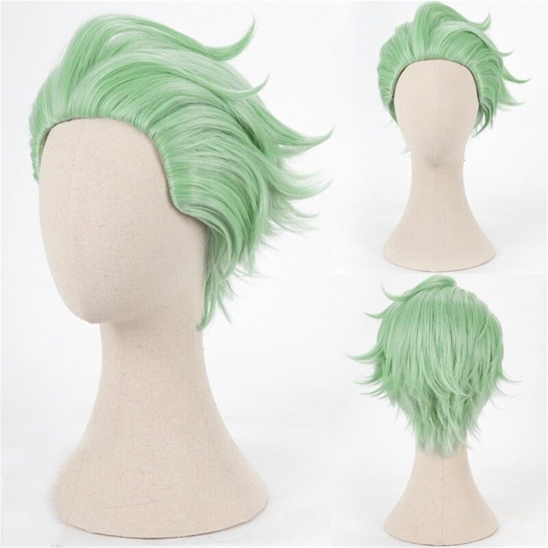 Azuiblc　ツイステッドワンダーランド　ディアソムニア寮  セベク・ジグボルト  コスプレ ウィッグ　ツイステ 眠れる森の美女 ウィッグ アニメ かつら 鬘 WIG コスプレ道具 - Azuiblc