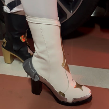 Azuiblc　鳴潮　エイメス　パンプス　シューズ　コスプレ道具　ロングブーツ　9cm　7cm　ブーツ　シューズ