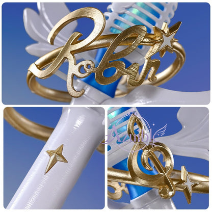 Azuiblc 崩壊スターレイル ロビン Robin 夏空の歌 マイク｜35×22cm 発光 コスプレ道具