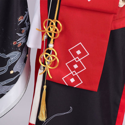 Azuiblc　NTE 潯 ほとり コスプレ衣装　イベント　Neverness to Everness　仮装　プリント　ハロウィン　舞台服