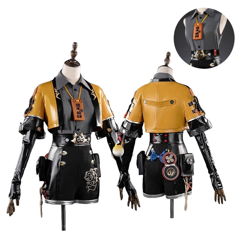 Azuiblc ゼンゼロ フーフー　福福 コスプレ　イベント　橘福福　3d樹脂アクセサリー付　豪華　仮装Azm11 - Azuiblc