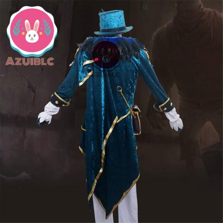 Azuiblc   第五人格 アマツバメ ハンサム  曲芸師風 マイク  イケメン 男女兼用 仮装 変装 コスプレ衣装 コスチューム クリスマスプレゼント ハロイン - Azuiblc